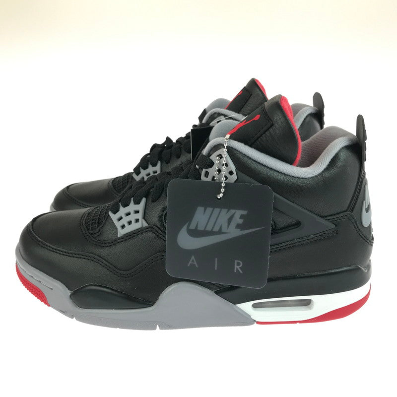 【中古美品】【メンズ】 NIKE ナイキ AIR JORDAN 4 RETRO BRED REIMAGINED FV5029-006 エアジョーダン4 レトロ ブレッド リイマジンド スニーカー 靴 160-251013-rt-08-tag サイズ：25.5cm US7.5 カラー：BLACK 万代Net店