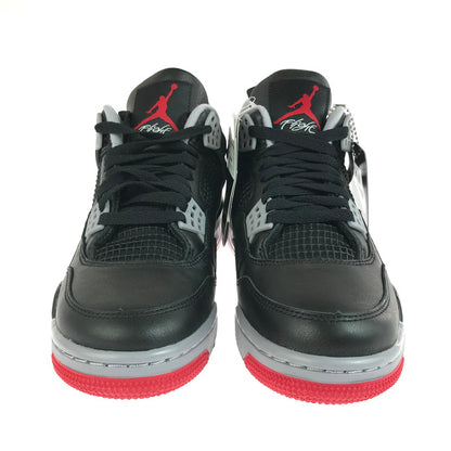 【中古美品】【メンズ】 NIKE ナイキ AIR JORDAN 4 RETRO BRED REIMAGINED FV5029-006 エアジョーダン4 レトロ ブレッド リイマジンド スニーカー 靴 160-251013-rt-08-tag サイズ：25.5cm US7.5 カラー：BLACK 万代Net店
