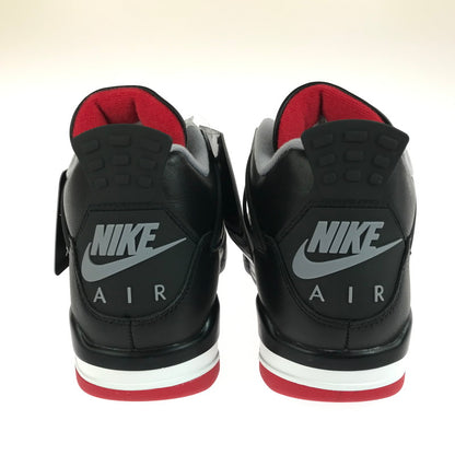 【中古美品】【メンズ】 NIKE ナイキ AIR JORDAN 4 RETRO BRED REIMAGINED FV5029-006 エアジョーダン4 レトロ ブレッド リイマジンド スニーカー 靴 160-251013-rt-08-tag サイズ：25.5cm US7.5 カラー：BLACK 万代Net店
