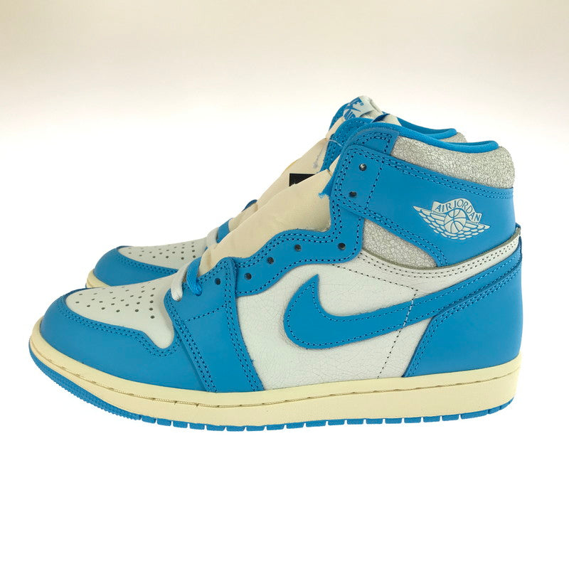 【中古美品】【メンズ】 NIKE ナイキ AIR JORDAN 1 HIGH OG UNC REIMAGINED DZ5485-402 エアジョーダン1 レトロ ハイ OG UNC リイマジンド スニーカー 靴 160-251013-rt-02-tag サイズ：26cm US 8 カラー：BLUE/SAIL 万代Net店