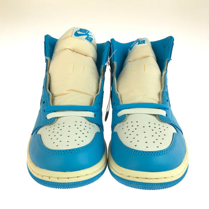 【中古美品】【メンズ】 NIKE ナイキ AIR JORDAN 1 HIGH OG UNC REIMAGINED DZ5485-402 エアジョーダン1 レトロ ハイ OG UNC リイマジンド スニーカー 靴 160-251013-rt-02-tag サイズ：26cm US 8 カラー：BLUE/SAIL 万代Net店