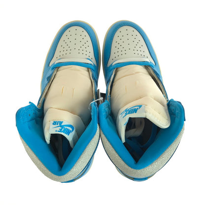 【中古美品】【メンズ】 NIKE ナイキ AIR JORDAN 1 HIGH OG UNC REIMAGINED DZ5485-402 エアジョーダン1 レトロ ハイ OG UNC リイマジンド スニーカー 靴 160-251013-rt-02-tag サイズ：26cm US 8 カラー：BLUE/SAIL 万代Net店