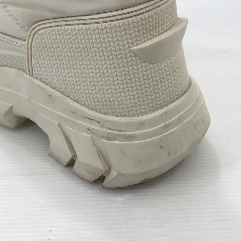 【中古品】【レディース】 HUNTER ハンター WOMENS INTREPID ANKLE ZIP SNOW BOOT WFS5000WWU レディース イントレピッド ジップ アンクル スノーブーツ 靴 167-251016-rt-20-tag サイズ：23cm カラー：アイボリー 万代Net店