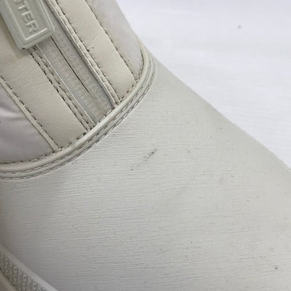 【中古品】【レディース】 HUNTER ハンター WOMENS INTREPID ANKLE ZIP SNOW BOOT WFS5000WWU レディース イントレピッド ジップ アンクル スノーブーツ 靴 167-251016-rt-20-tag サイズ：23cm カラー：アイボリー 万代Net店