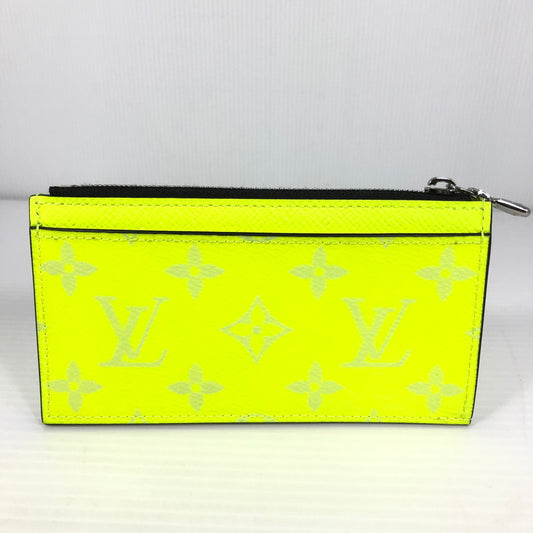 【中古品】【メンズ】 LOUIS VUITTON ルイ・ヴィトン タイガラマ モノグラム コインカード ホルダー M30950 コインケース 財布 179-251014-na-09-tag カラー：イエロー 万代Net店