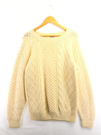 【現状渡し品】【メンズ】 ORVIS オービス 80's CABLE KINT 80年代 ケーブル ニット トップス ヴィンテージ 146-260913-rt-11-tagh サイズ：不明 下記参照 カラー：アイボリー 万代Net店