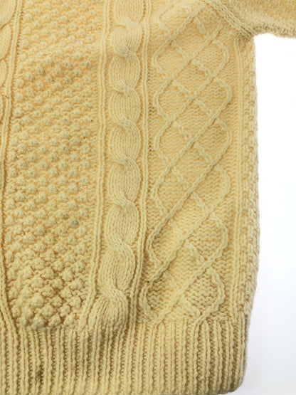 【現状渡し品】【メンズ】 ORVIS オービス 80's CABLE KINT 80年代 ケーブル ニット トップス ヴィンテージ 146-260913-rt-11-tagh サイズ：不明 下記参照 カラー：アイボリー 万代Net店