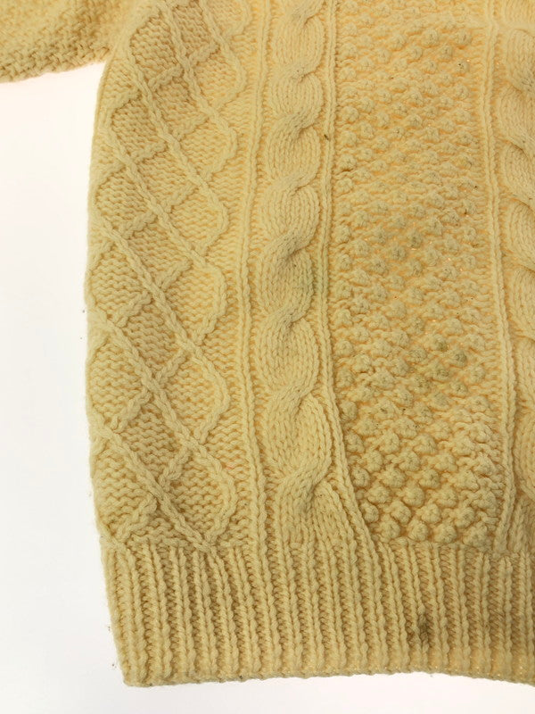 【現状渡し品】【メンズ】 ORVIS オービス 80's CABLE KINT 80年代 ケーブル ニット トップス ヴィンテージ 146-260913-rt-11-tagh サイズ：不明 下記参照 カラー：アイボリー 万代Net店