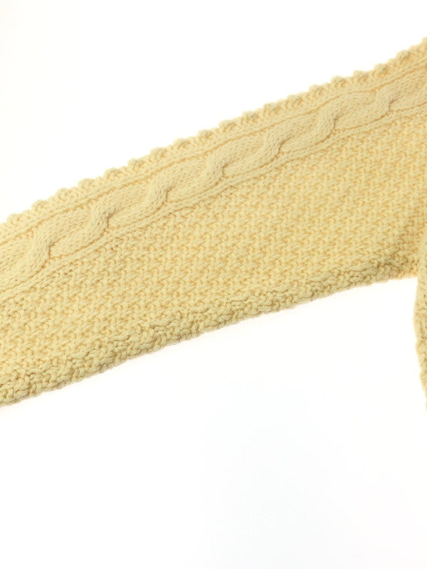 【現状渡し品】【メンズ】 ORVIS オービス 80's CABLE KINT 80年代 ケーブル ニット トップス ヴィンテージ 146-260913-rt-11-tagh サイズ：不明 下記参照 カラー：アイボリー 万代Net店