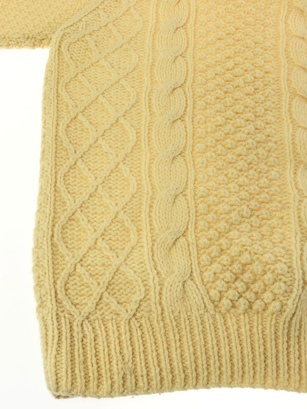 【現状渡し品】【メンズ】 ORVIS オービス 80's CABLE KINT 80年代 ケーブル ニット トップス ヴィンテージ 146-260913-rt-11-tagh サイズ：不明 下記参照 カラー：アイボリー 万代Net店