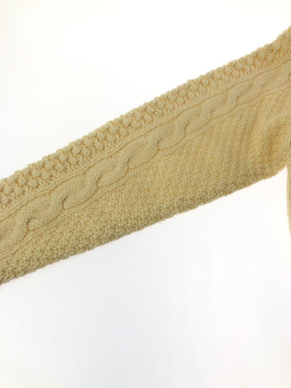 【現状渡し品】【メンズ】 ORVIS オービス 80's CABLE KINT 80年代 ケーブル ニット トップス ヴィンテージ 146-260913-rt-11-tagh サイズ：不明 下記参照 カラー：アイボリー 万代Net店