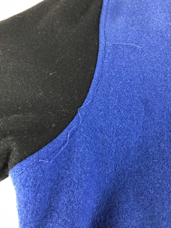 【現状渡し品】【メンズ】 AUBURN アーバン USAWOOL AWARD JACKET ウール アワード ジャケット アウター 146-251218-rt-04-tag サイズ：L カラー：ブルー/ブラック 万代Net店