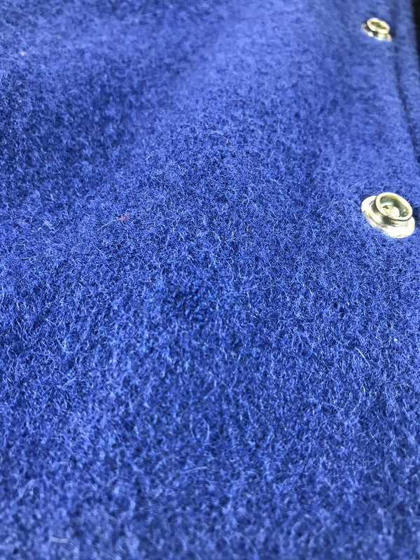 【現状渡し品】【メンズ】 AUBURN アーバン USAWOOL AWARD JACKET ウール アワード ジャケット アウター 146-251218-rt-04-tag サイズ：L カラー：ブルー/ブラック 万代Net店