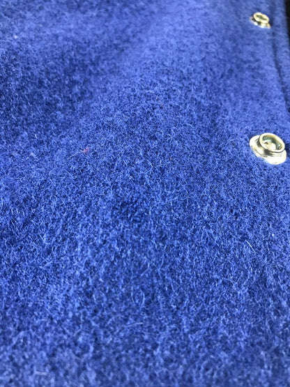 【現状渡し品】【メンズ】 AUBURN アーバン USAWOOL AWARD JACKET ウール アワード ジャケット アウター 146-251218-rt-04-tag サイズ：L カラー：ブルー/ブラック 万代Net店