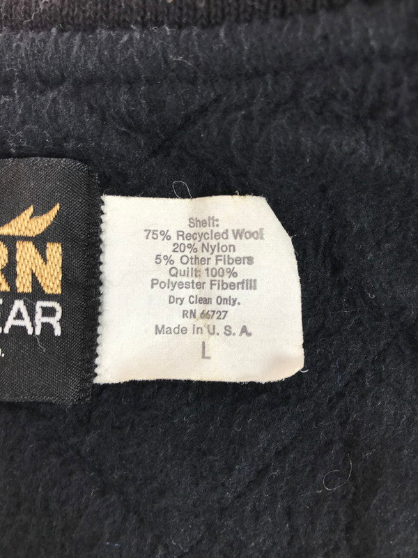 【現状渡し品】【メンズ】 AUBURN アーバン USAWOOL AWARD JACKET ウール アワード ジャケット アウター 146-251218-rt-04-tag サイズ：L カラー：ブルー/ブラック 万代Net店
