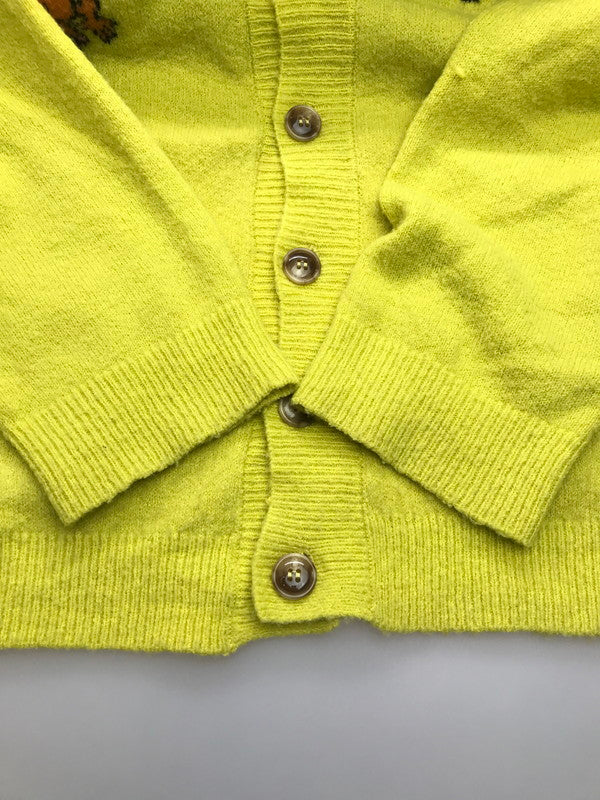 【中古品】【メンズ】 BRAIN DEAD ブレインデッド DEVILS CARDIGAN デビルズ カーディガン 142-251013-rt-14-tag サイズ：L カラー：イエロー 万代Net店