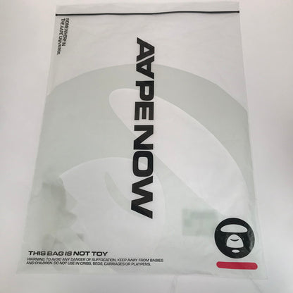 【中古品】【メンズ】 AAPE NOW エイプナウ BACK PACK BLACK バックパックブラック デイバッグ リュック カバン 188-251012-rt-10-tag カラー：ブラック 万代Net店