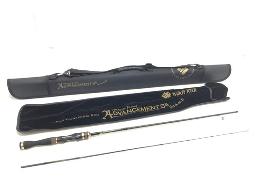 【中古品】 34 サーティーフォー Advancement アドバンスメント FPR-55 VerⅡ F-tuned リミテッド スピニングロッド ソルトロッド【代金引換不可】【佐川急便発送】 釣り 釣り具等 133-251121-yk-08-tag 万代Net店
