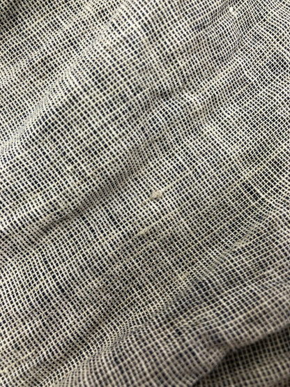 【中古品】【メンズ】 SKULL FLIGHT スカルフライト LINEN WESTERN SHIRT SFS22-005 リネン ウエスタンシャツ 長袖シャツ 145-260518-na-18-tagh サイズ：42 カラー：グレー 万代Net店