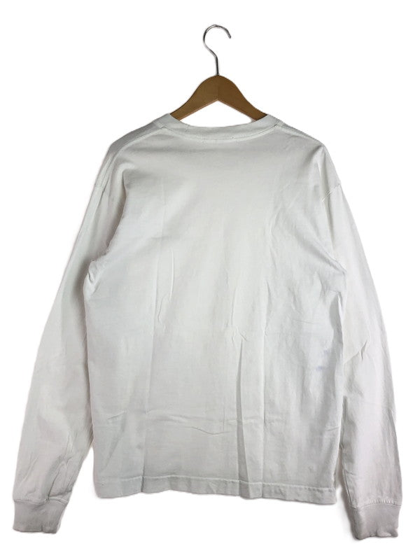 【中古品】【メンズ】 Alexander Wang アレキサンダーワン LONG SLEEVE T-SHIRT MONEY ROSE PRINT ロングスリーブTシャツ マネーローズプリント 長袖Tシャツ トップス 141-251015-rt-33-tag サイズ：S カラー：ホワイト 万代Net店