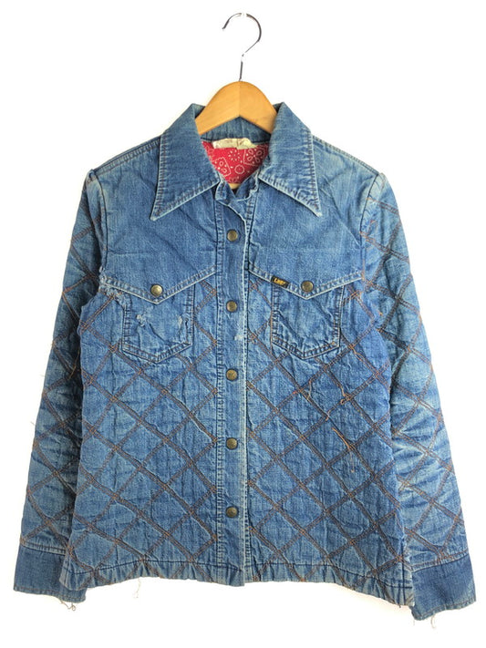 【現状渡し品】【メンズ】 LADY LEE レディー リー 70's DENIM QUILTING JACKET 70年代 USA製 キルティングジャケット アウター 146-251015-rt-29-tag サイズ：不明 カラー：インディゴ 万代Net店