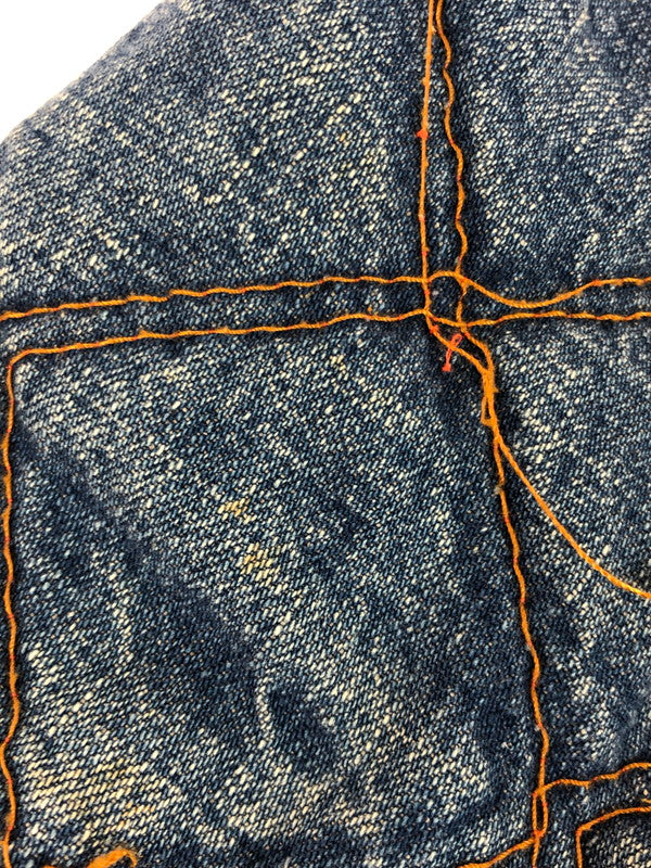 【現状渡し品】【メンズ】 LADY LEE レディー リー 70's DENIM QUILTING JACKET 70年代 USA製 キルティングジャケット アウター 146-251015-rt-29-tag サイズ：不明 カラー：インディゴ 万代Net店