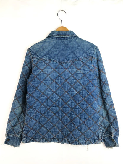 【現状渡し品】【メンズ】 LADY LEE レディー リー 70's DENIM QUILTING JACKET 70年代 USA製 キルティングジャケット アウター 146-251015-rt-29-tag サイズ：不明 カラー：インディゴ 万代Net店