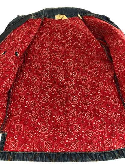 【現状渡し品】【メンズ】 LADY LEE レディー リー 70's DENIM QUILTING JACKET 70年代 USA製 キルティングジャケット アウター 146-251015-rt-29-tag サイズ：不明 カラー：インディゴ 万代Net店