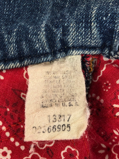 【現状渡し品】【メンズ】 LADY LEE レディー リー 70's DENIM QUILTING JACKET 70年代 USA製 キルティングジャケット アウター 146-251015-rt-29-tag サイズ：不明 カラー：インディゴ 万代Net店