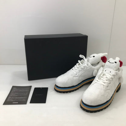 【中古品】【メンズ】 CUNE キューン BUNNY SHOES TCNWO01 うさちゃんシューズ スニーカー 靴 162-251016-rt-15-tag サイズ：26.5cm カラー：ホワイト 万代Net店