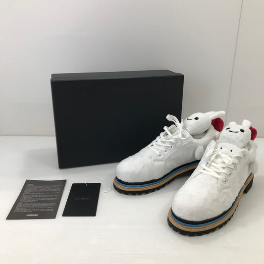 【中古品】【メンズ】 CUNE キューン BUNNY SHOES TCNWO01 うさちゃんシューズ スニーカー 靴 162-251016-rt-15-tag サイズ：26.5cm カラー：ホワイト 万代Net店