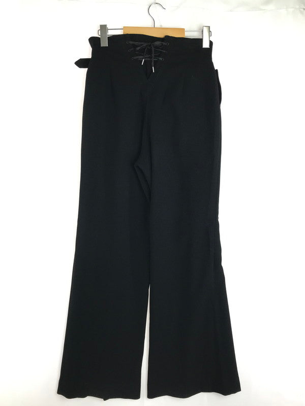 【中古品】【レディース】 AKIKOAOKI アキコアオキ AA22SS-P01-02 LACE UP WIDE-02 レースアップ ワイドパンツ ボトムス 171-251020-na-08-tag サイズ：F カラー：ブラック 万代Net店
