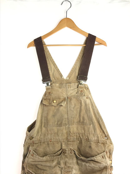 【ジャンク品】【メンズ】 Carhartt カーハート 70年代 エプロン付 ダブルニー オーバーオール USA製 70'S サロペット ボトムス 157-251020-na-10-tag サイズ：サイズ表記なし 下記参照 カラー：ベージュ系 万代Net店