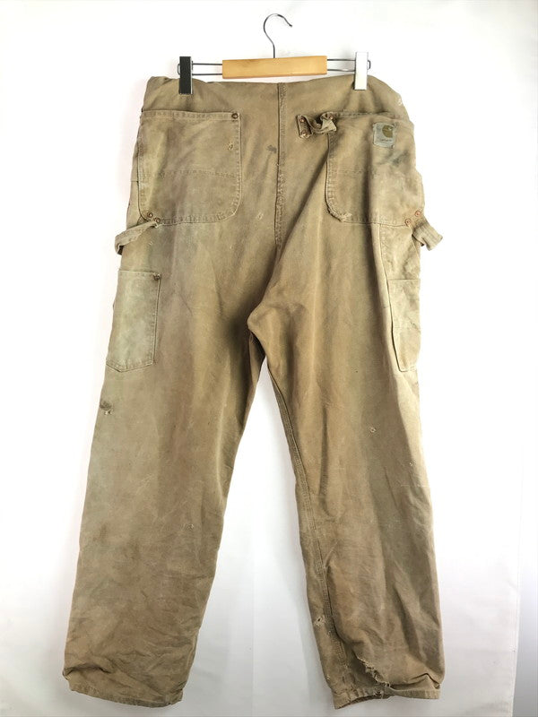 【ジャンク品】【メンズ】 Carhartt カーハート 70年代 エプロン付 ダブルニー オーバーオール USA製 70'S サロペット ボトムス 157-251020-na-10-tag サイズ：サイズ表記なし 下記参照 カラー：ベージュ系 万代Net店