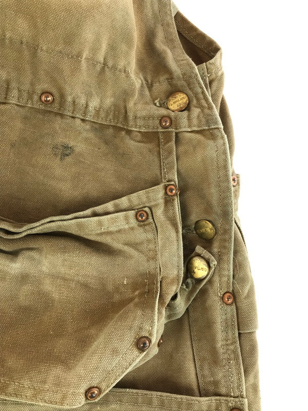 【ジャンク品】【メンズ】 Carhartt カーハート 70年代 エプロン付 ダブルニー オーバーオール USA製 70'S サロペット ボトムス 157-251020-na-10-tag サイズ：サイズ表記なし 下記参照 カラー：ベージュ系 万代Net店