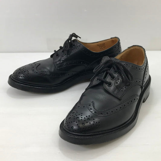 【中古品】【メンズ】 × EDIFICE エディフィス 別注 WINGTIP LEATHER SHOES ウイングチップレザーシューズ 靴 164-251016-rt-18-tag サイズ：7.5 カラー：ブラック 万代Net店