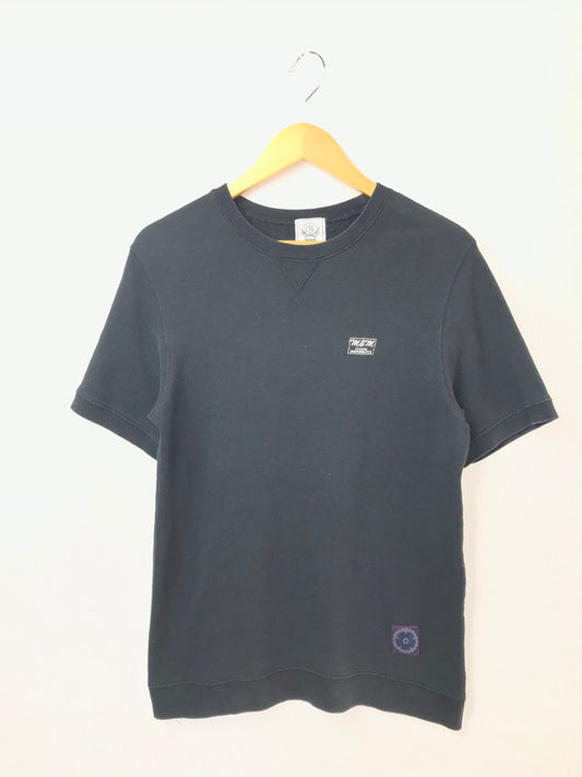 【中古品】【メンズ】 M&M エム＆エム CUSTOM PERFORMANCE PRINT SWEAT カスタム パフォーマンス プリント スウェット 半袖 142-260520-na-01-tagh サイズ：M カラー：ブラック 万代Net店
