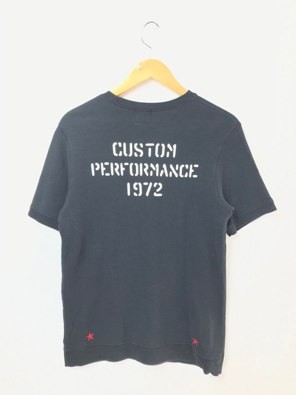 【中古品】【メンズ】 M&M エム＆エム CUSTOM PERFORMANCE PRINT SWEAT カスタム パフォーマンス プリント スウェット 半袖 142-260520-na-01-tagh サイズ：M カラー：ブラック 万代Net店
