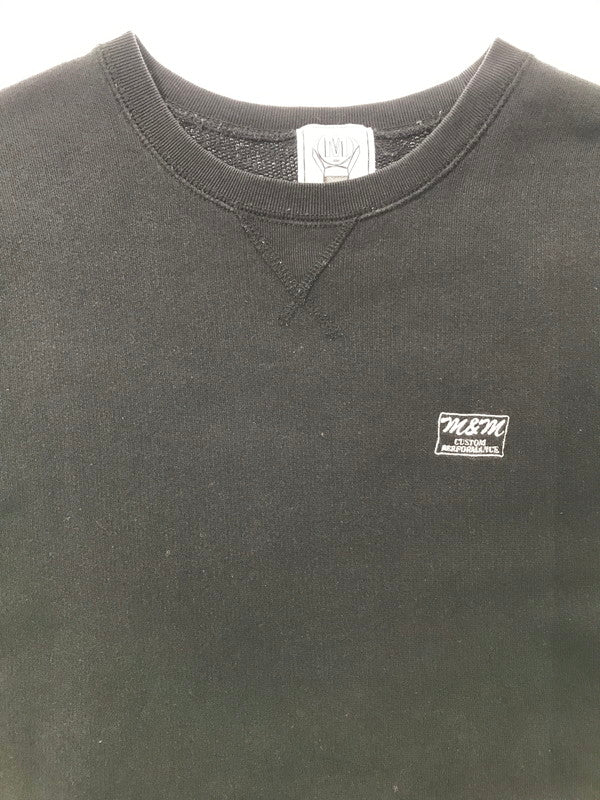 【中古品】【メンズ】 M&M エム＆エム CUSTOM PERFORMANCE PRINT SWEAT カスタム パフォーマンス プリント スウェット 半袖 142-260520-na-01-tagh サイズ：M カラー：ブラック 万代Net店