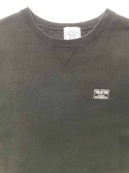 【中古品】【メンズ】 M&M エム＆エム CUSTOM PERFORMANCE PRINT SWEAT カスタム パフォーマンス プリント スウェット 半袖 142-260520-na-01-tagh サイズ：M カラー：ブラック 万代Net店