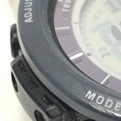 【中古品】【メンズ】 CASIO カシオ PRO TREK PRG-30 プロ トレック デジタル タフソーラー 腕時計 197-251021-rt-14-tag カラー：ブラック 万代Net店