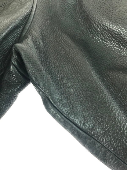 【現状渡し品】【メンズ】 SINGLE RIDER'S JACKET シングルライダースジャケット 140-251021-rt-05-tag サイズ：不明 カラー：ブラック 万代Net店