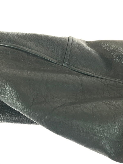 【現状渡し品】【メンズ】 SINGLE RIDER'S JACKET シングルライダースジャケット 140-251021-rt-05-tag サイズ：不明 カラー：ブラック 万代Net店