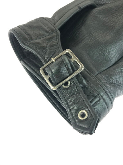 【現状渡し品】【メンズ】 SINGLE RIDER'S JACKET シングルライダースジャケット 140-251021-rt-05-tag サイズ：不明 カラー：ブラック 万代Net店