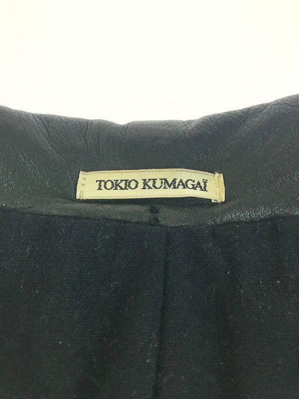 【現状渡し品】【メンズ】 SINGLE RIDER'S JACKET シングルライダースジャケット 140-251021-rt-05-tag サイズ：不明 カラー：ブラック 万代Net店