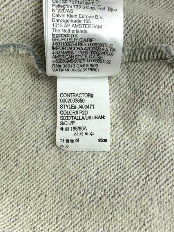 【中古品】【メンズ】 LOGO SWEATSHIRT J400471 ロゴ スウェットシャツ トレーナー 141-251231-rt-02-tag サイズ：S カラー：グレー 万代Net店