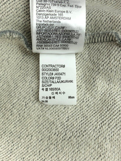 【中古品】【メンズ】 LOGO SWEATSHIRT J400471 ロゴ スウェットシャツ トレーナー 141-251231-rt-02-tag サイズ：S カラー：グレー 万代Net店