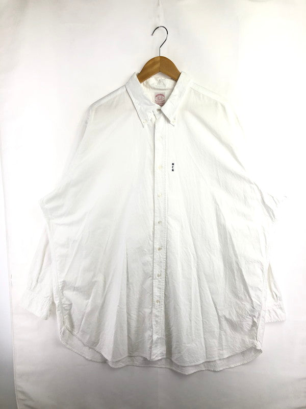 【中古品】【メンズ】 BROOKSBROTHERSブルックス ブラザーズ TRADITIONAL FIT BD SHIRT USA製 トラディショナル フィット シャツ 長袖シャツ 146-260516-rt-13-tagh サイズ：18 カラー：ホワイト 万代Net店