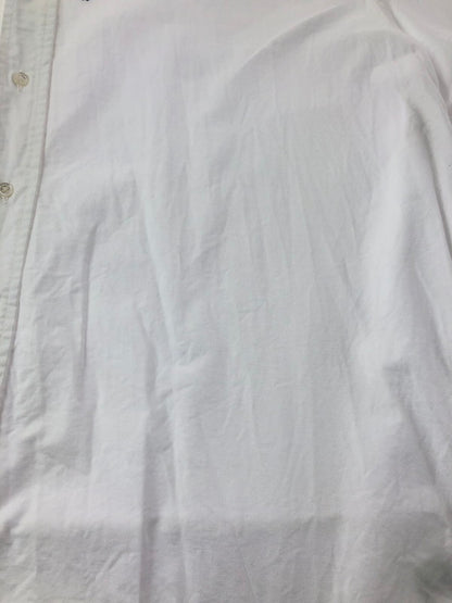 【中古品】【メンズ】 BROOKSBROTHERSブルックス ブラザーズ TRADITIONAL FIT BD SHIRT USA製 トラディショナル フィット シャツ 長袖シャツ 146-260516-rt-13-tagh サイズ：18 カラー：ホワイト 万代Net店