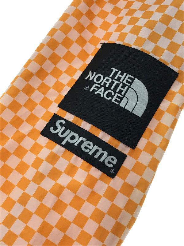 【中古品】【メンズ】 SUPREME x THE NORTH FACE ザ・ノース フェイス 11SS CHECKERED PULLOVER WINDBREAKER JACKET NP01110 ウィンドブレーカー 149-260701-rt-18-tag サイズ：S カラー：オレンジ 万代Net店